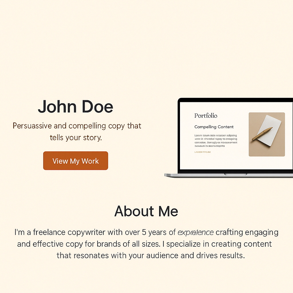 Copywriter Portfolio